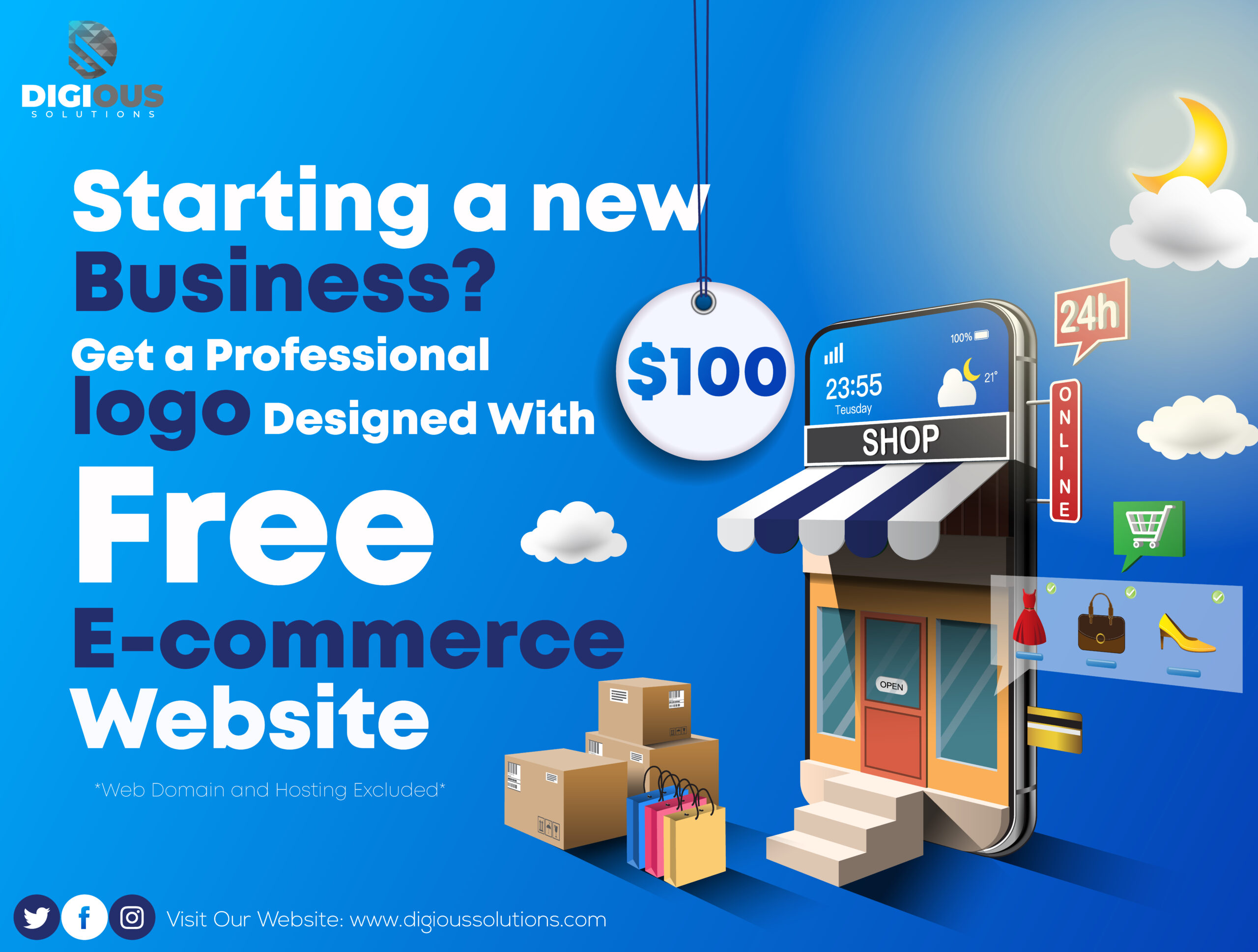 Free E-Commerce Website